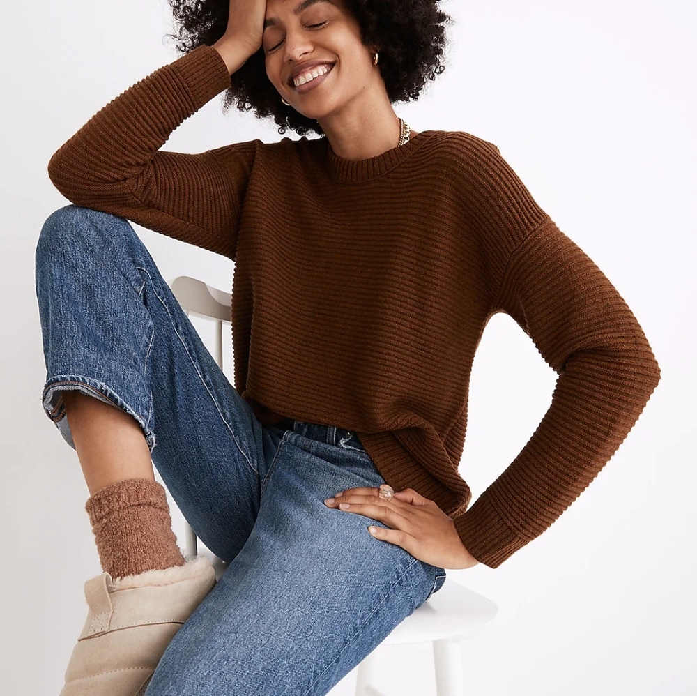 Madewell Greensboro Buttonback Sweater